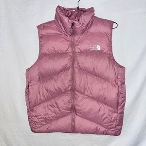 The North Face Pink Puffer Vest